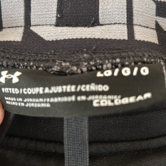 Men’s Under Armour cold gear gym/active pants; L - Picture 5 of 5